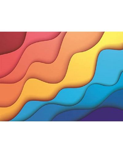 Παζλ Nova puzzle από 1000 κομμάτια - Χρωματιστά κύματα - 2